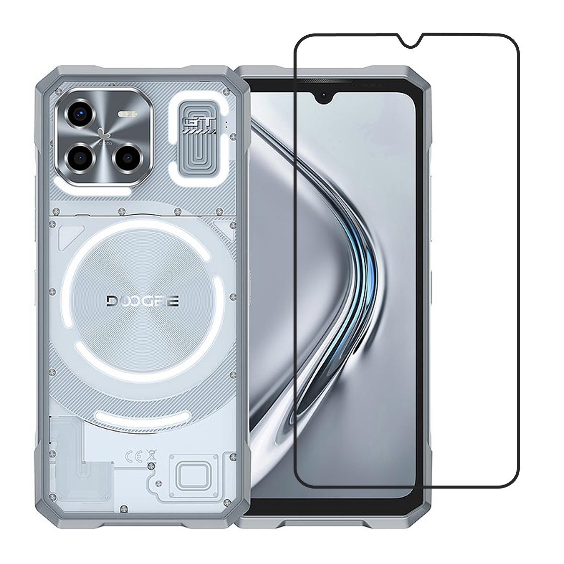 Doogee Blade GT Ultra Compatible With Mobile Front Screen Protector  (Flexible Screen Protector)