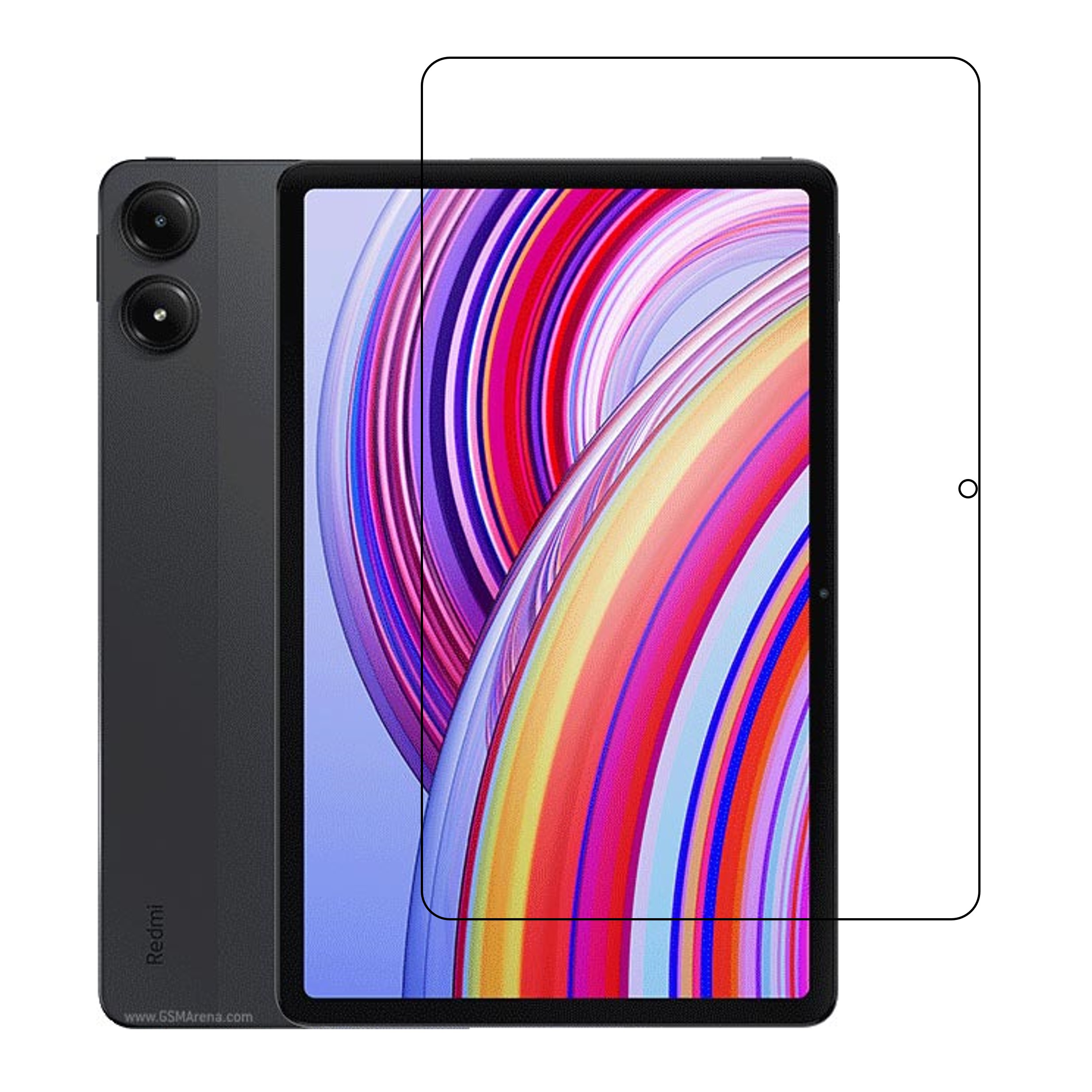 Xiaomi Redmi Pad Pro 5G Tablet Screen Protector 9H Protective Compatible Flexible