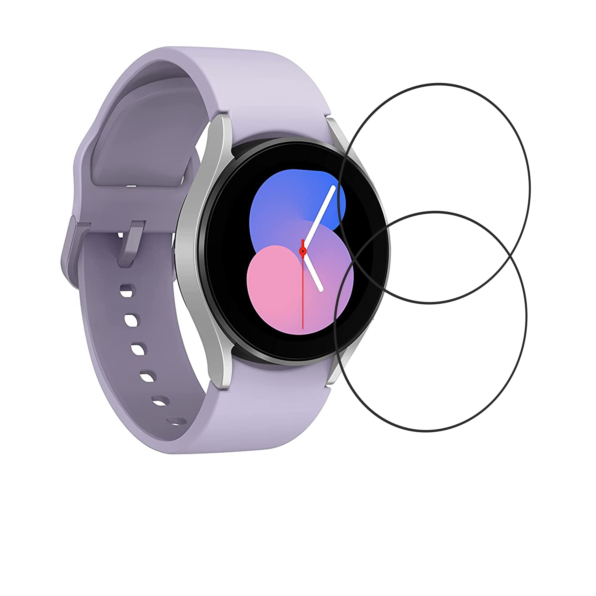 Galaxy Watch5 LTE (40mm) Smartwatch Screen Protector 9H Protective Compatible Flexible