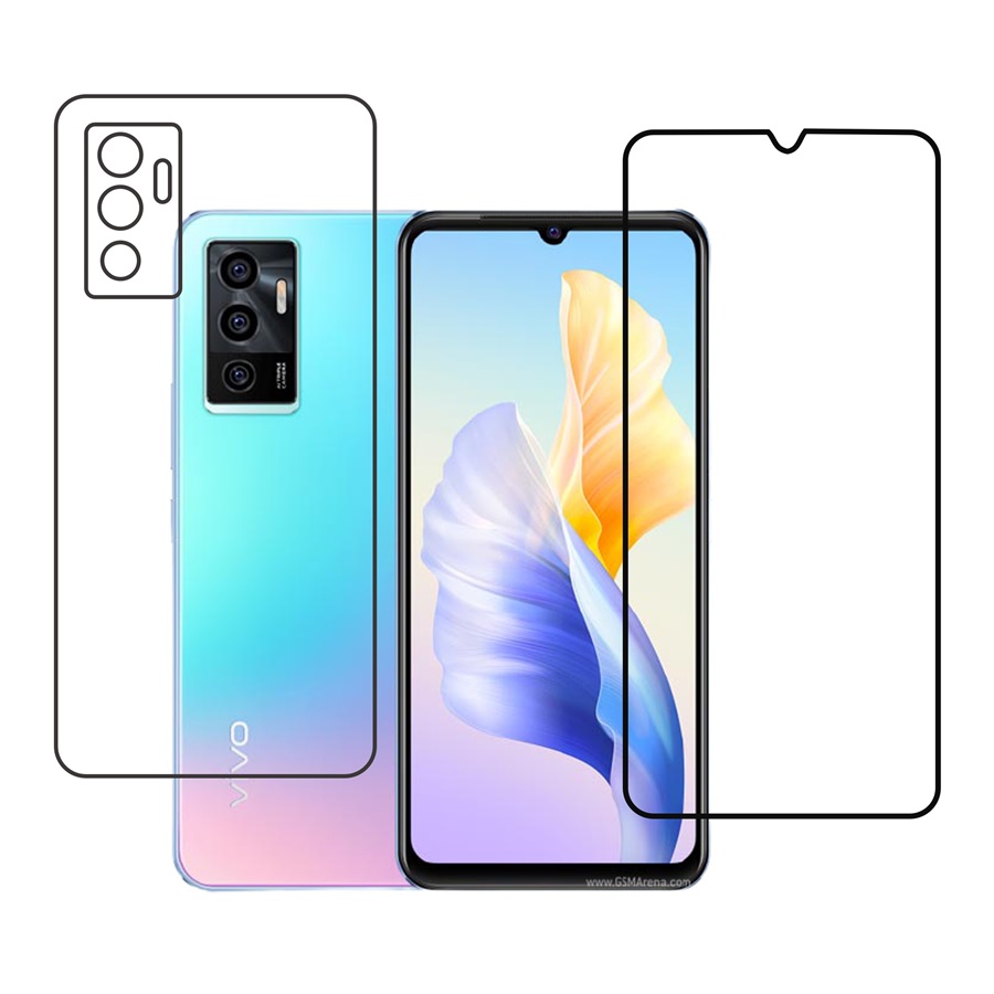 Vivo V23e 5G 9H Protective Compatible Mobile Screen Protector For Front & Back (Not a Tempered glass)