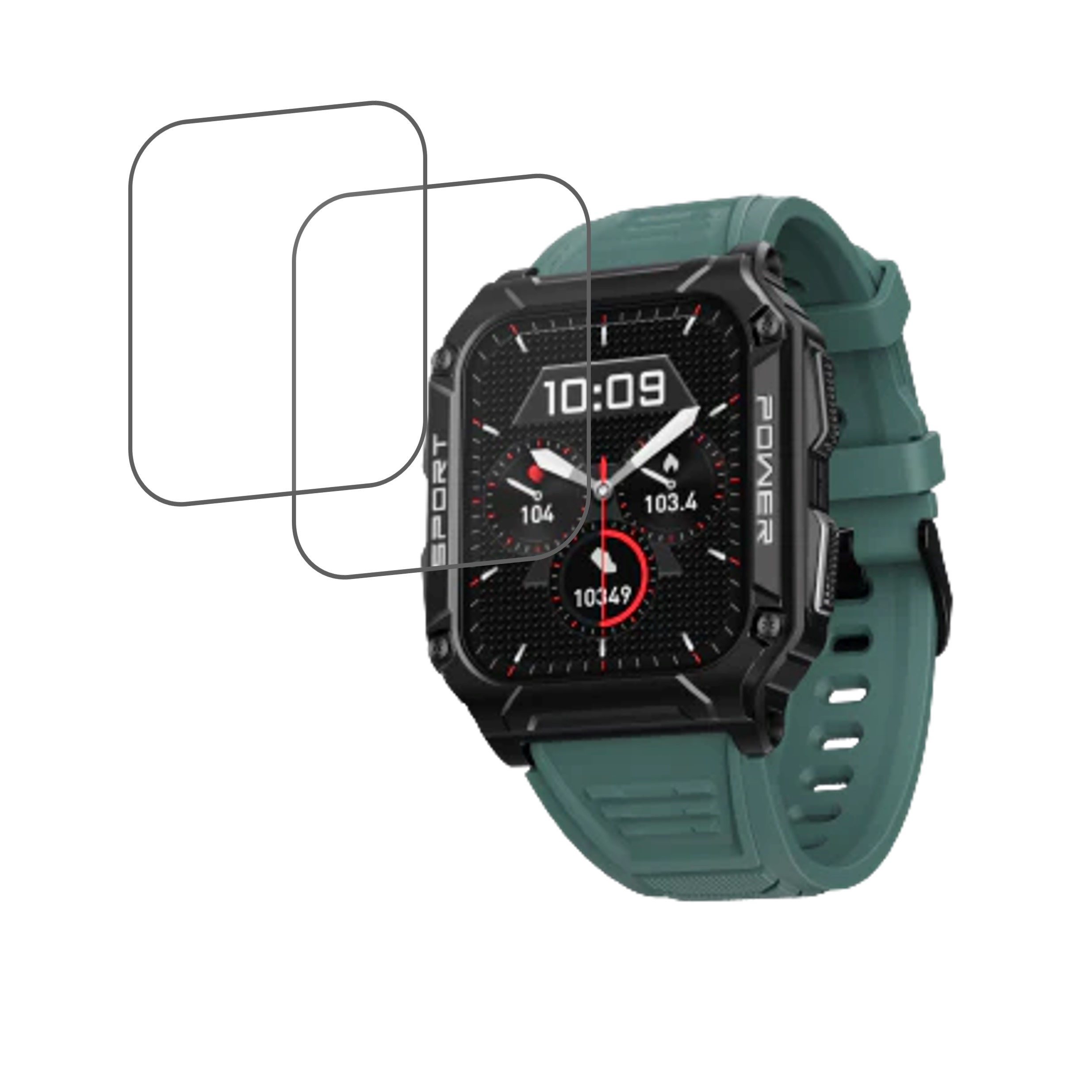 boAt Wave Armour 2 Smartwatch Screen Protector 9H Protective Compatible Flexible