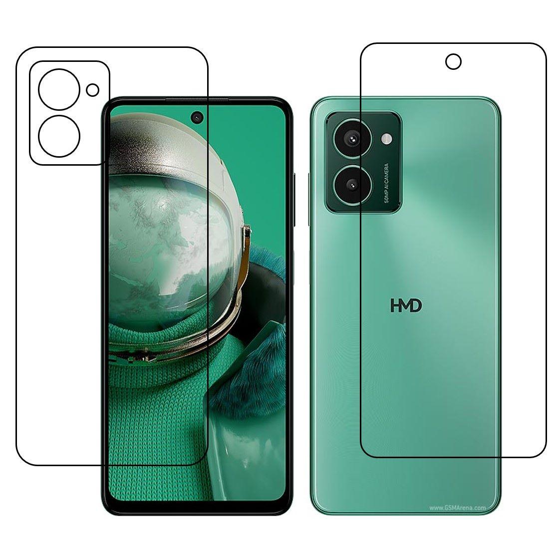 HMD Pulse Pro (Front & Back) 9H Protective Flexible Compatible Mobile Screen Protector