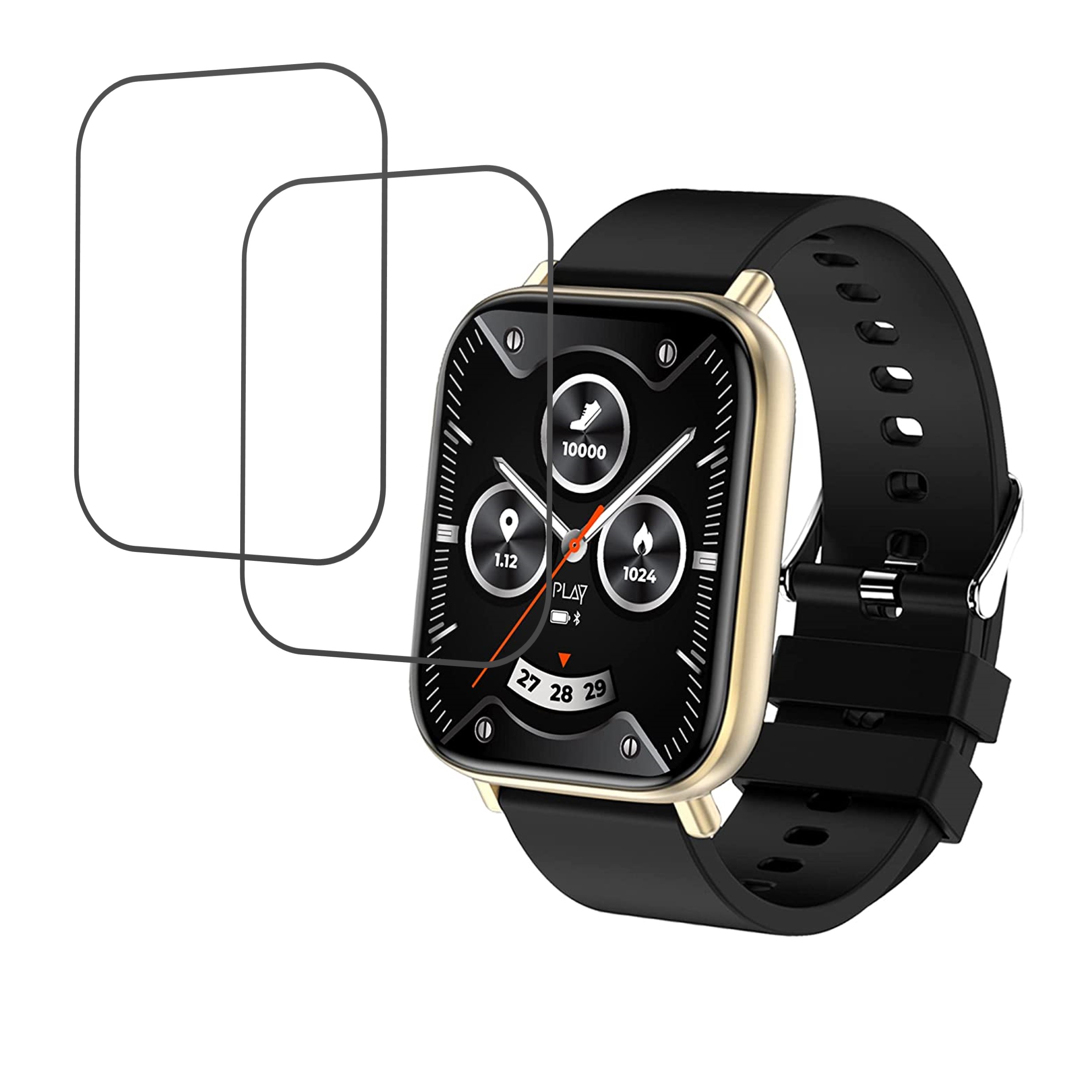 PLAYFIT DIAL Smartwatch Screen Protector 9H Protective Compatible Flexible