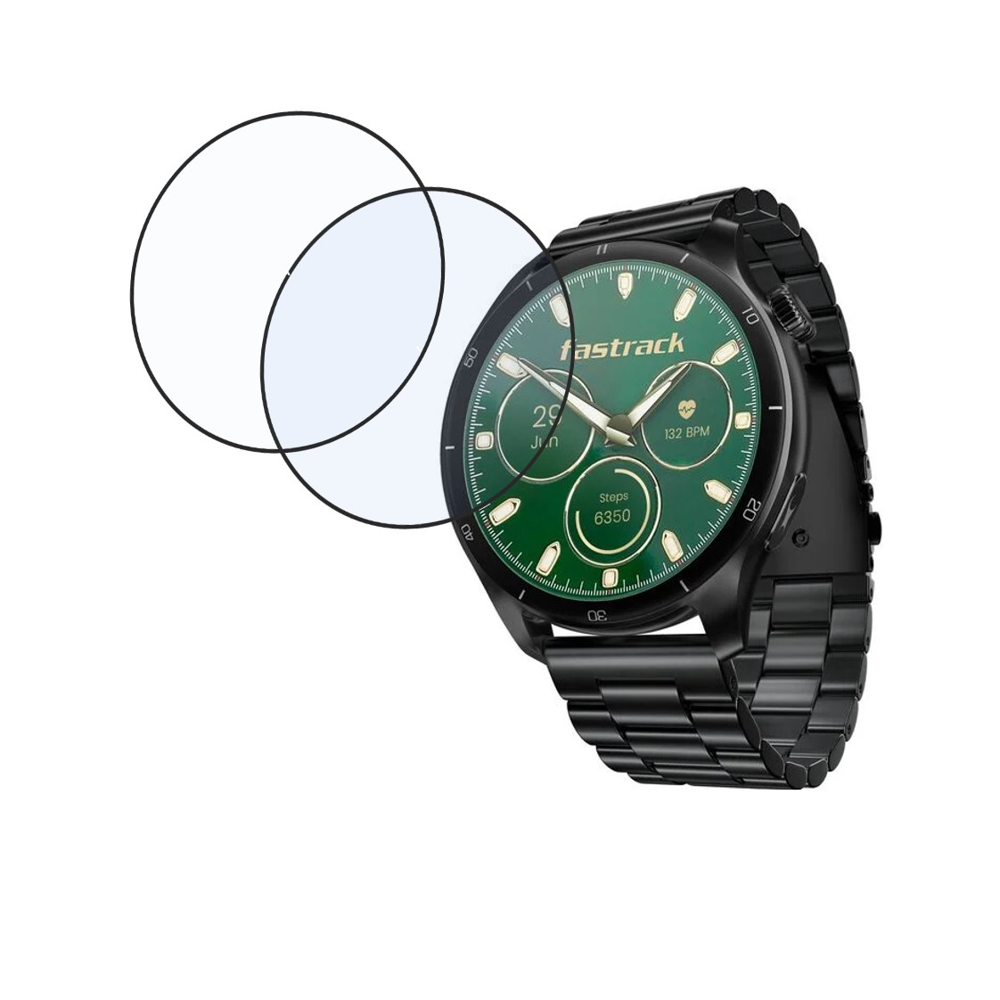Fastrack Dezire FX1 Pro Compatible Smartwatch Screen Protector (Pack of 02)