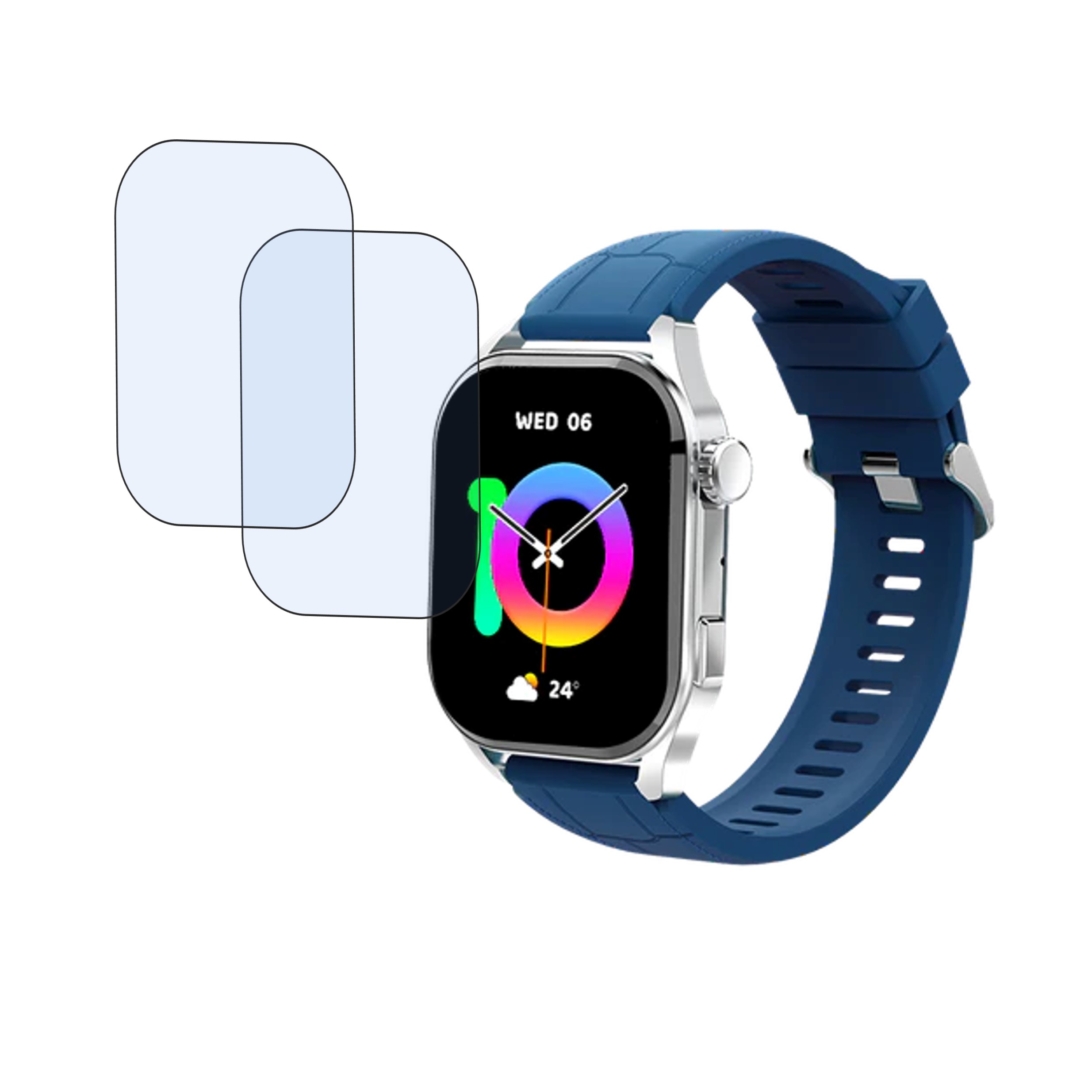 Fire Boltt Emperor Smartwatch Screen Protector 9H Protective Compatible Flexible