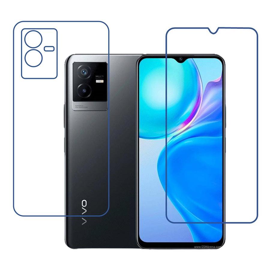 vivo Y73t 9H Protective Compatible Mobile Screen Protector For Front & Back (Not a Tempered glass)