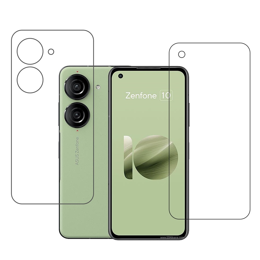 Asus Zenfone 10 Protective Front & Back Compatible Mobile Screen Protector