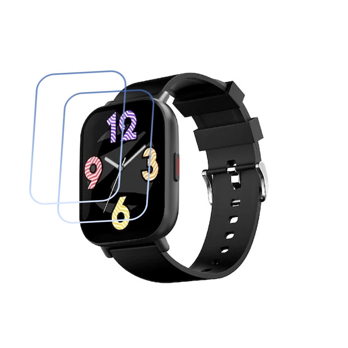 Zebronics ZEB-FIT7220CH Smartwatch Screen Protector 9H Protective Compatible Flexible