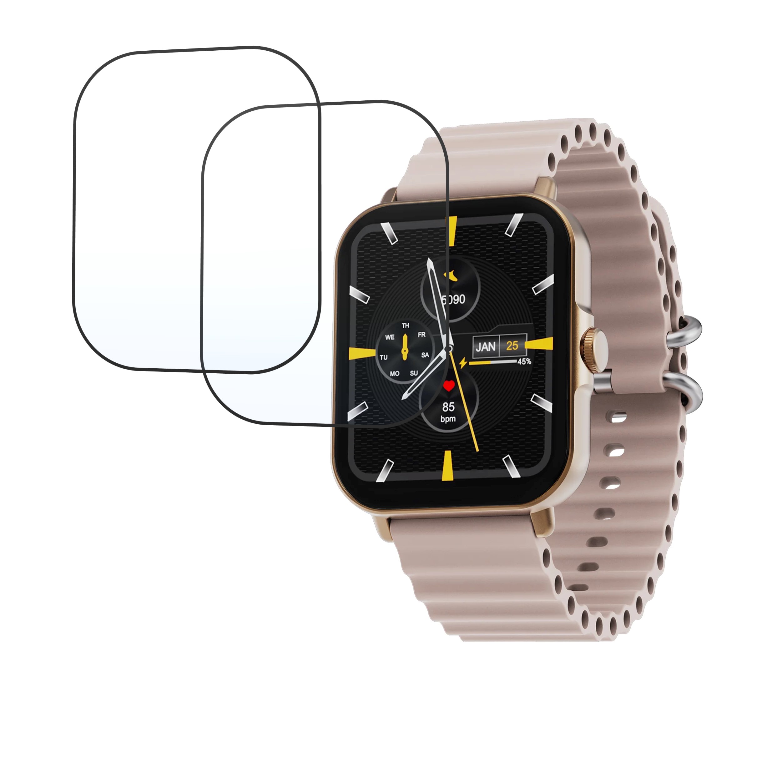 Maxima Max Pro Flash Smartwatch Screen Protector 9H Protective Compatible Flexible