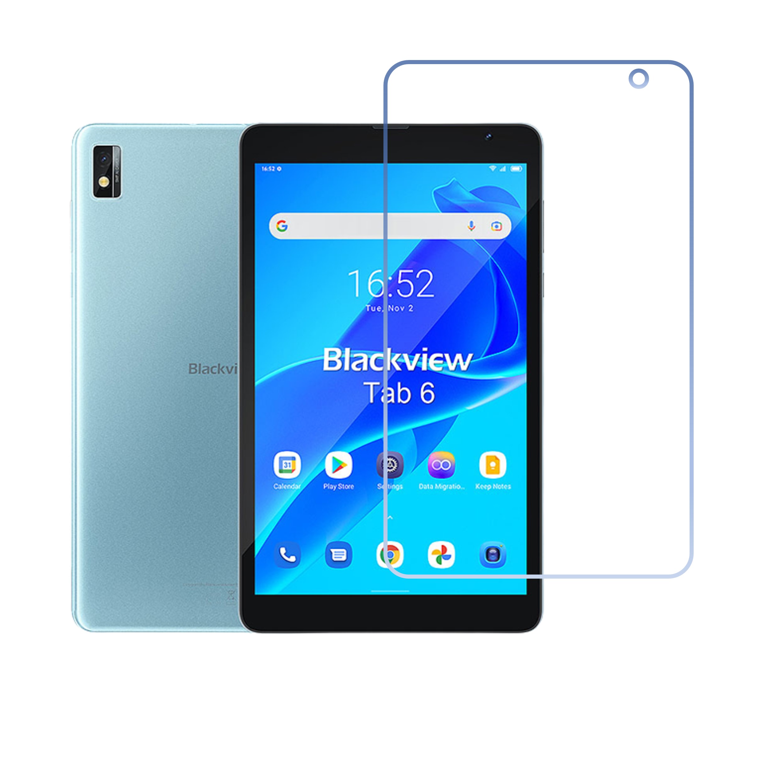 Blackview Tab 6 Tablet Screen Protector 9H Protective Compatible Flexible
