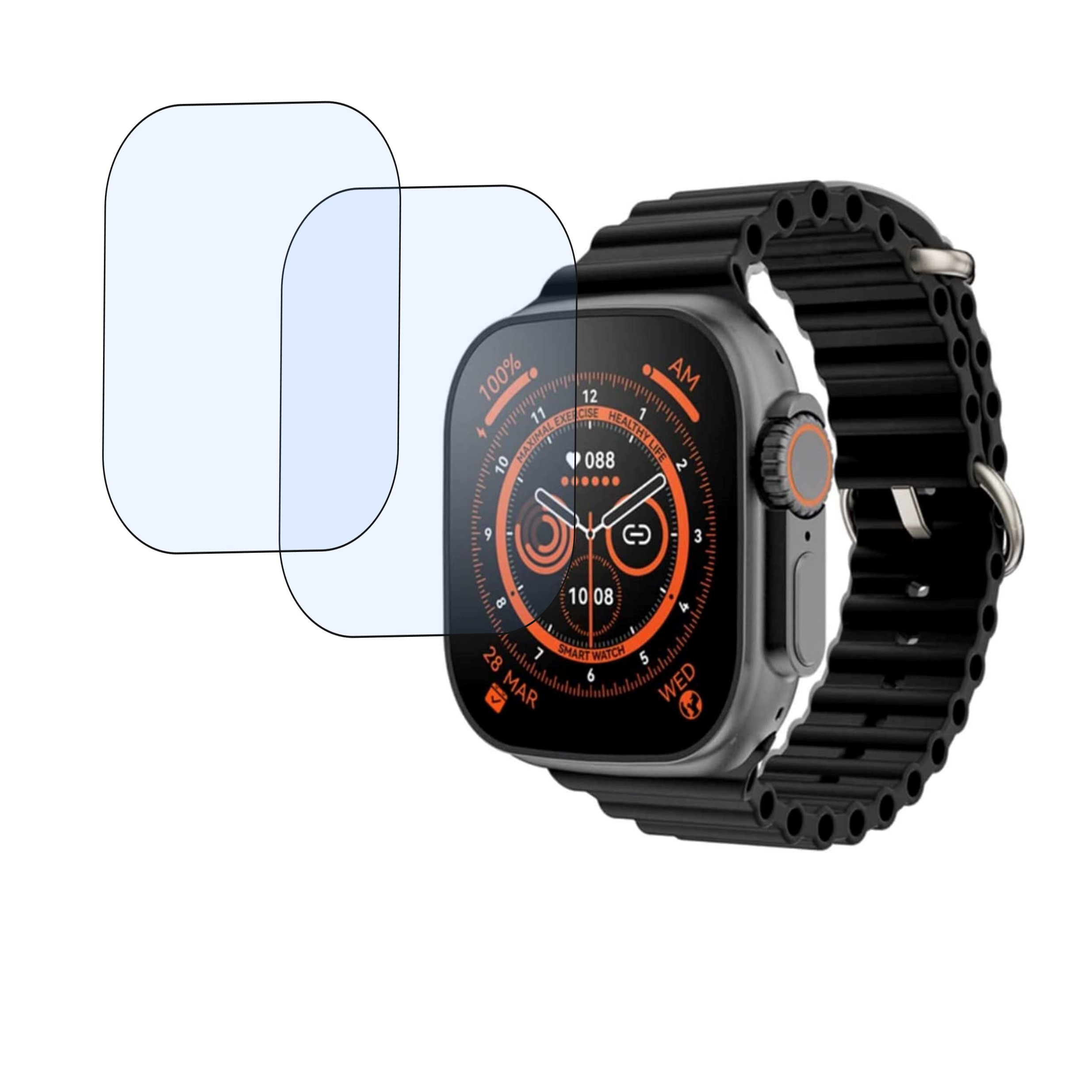 Xinbowen Ultra Smartwatch Screen Protector 9H Protective Compatible Flexible