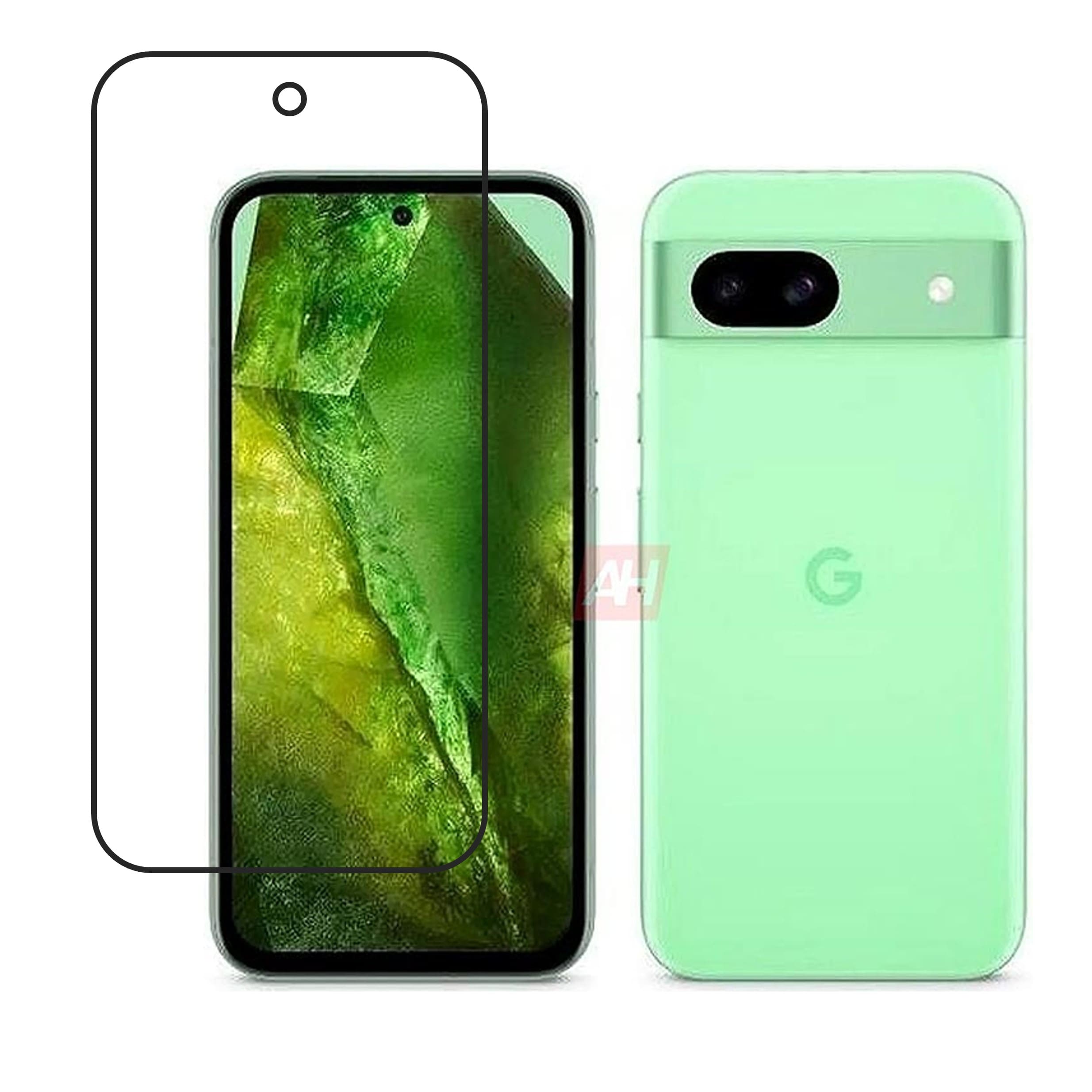 Google Pixel 8a Compatible With Mobile Front Screen Protector  (Flexible Screen Protector)
