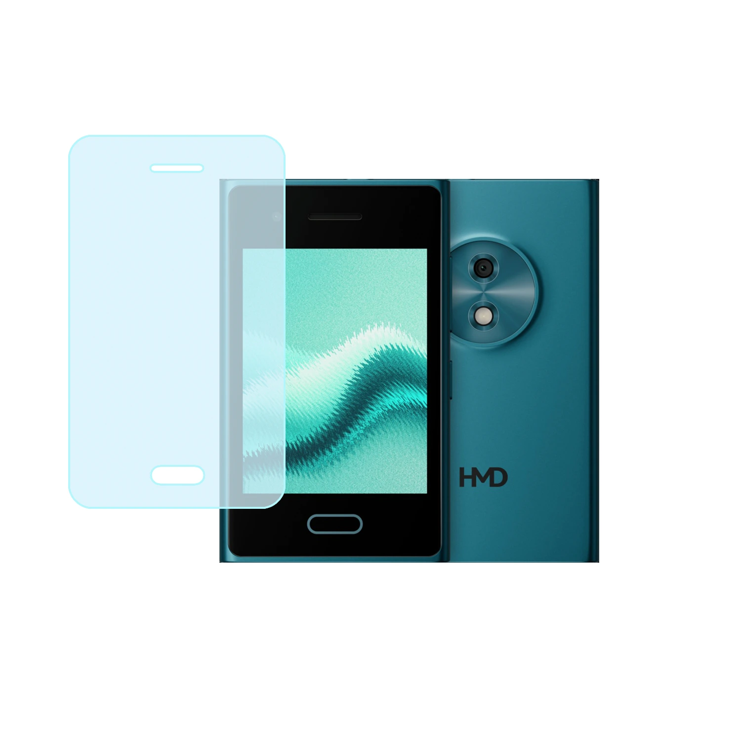 Mobile screen guard 9H Compatible With HMD touch 4g | Flexible Screen Protector| Perfect fit | Edge to Edge