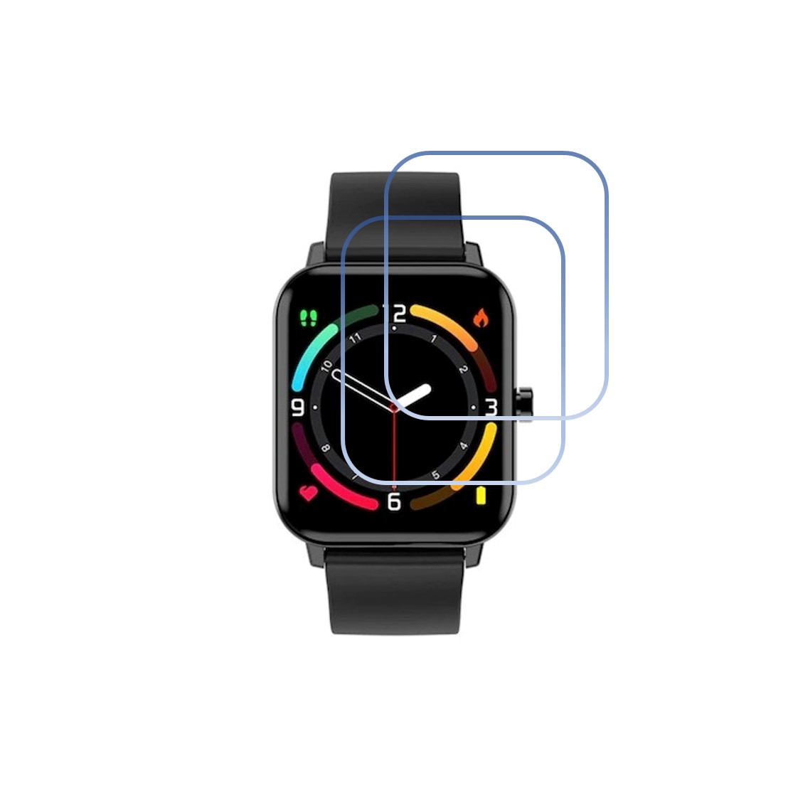 ZTE Watch Live Compatible Smartwatch Screen Protector (Pack of 02)