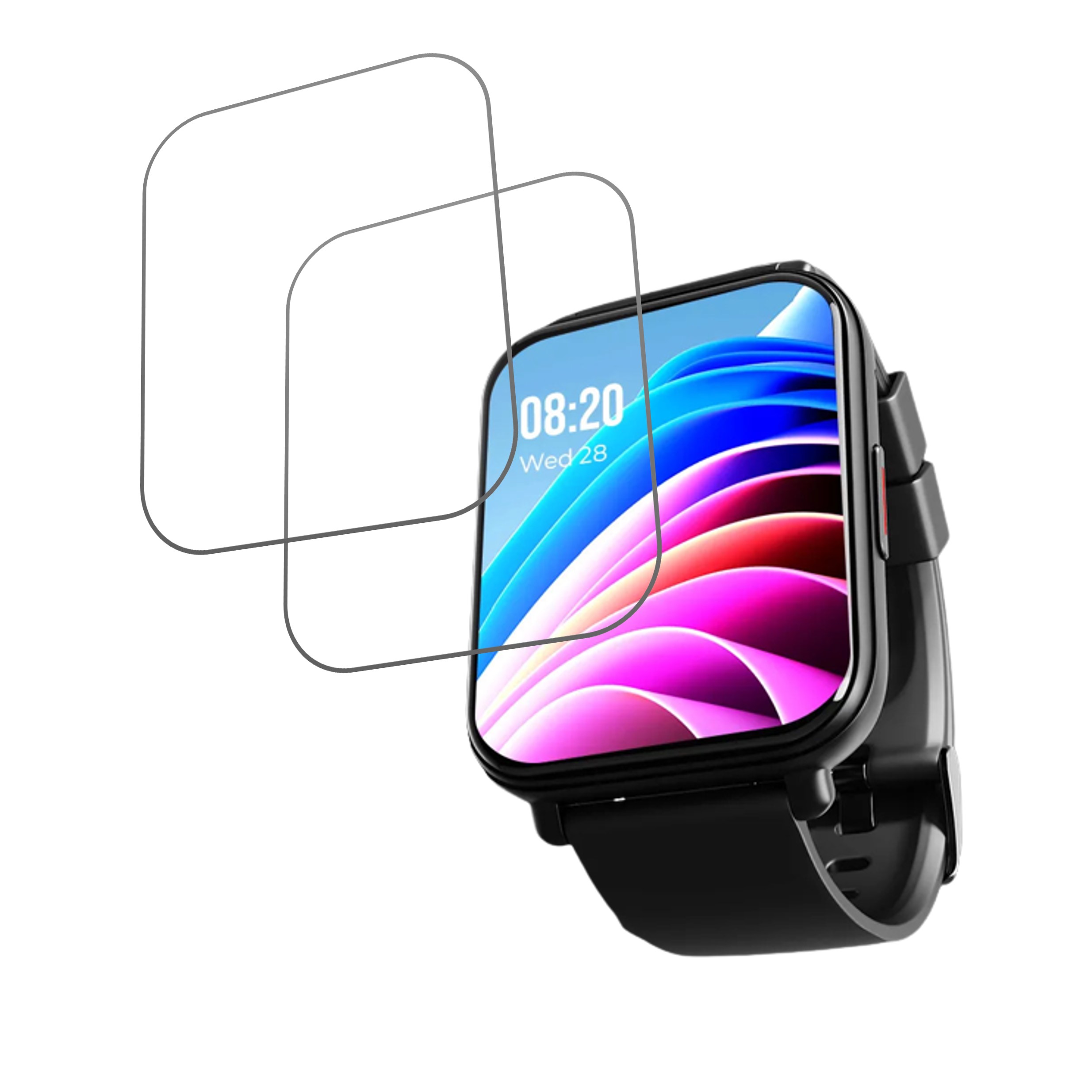 beatsXP Unbound Neo Smartwatch 1.8 Smartwatch Screen Protector 9H Protective Compatible Flexible