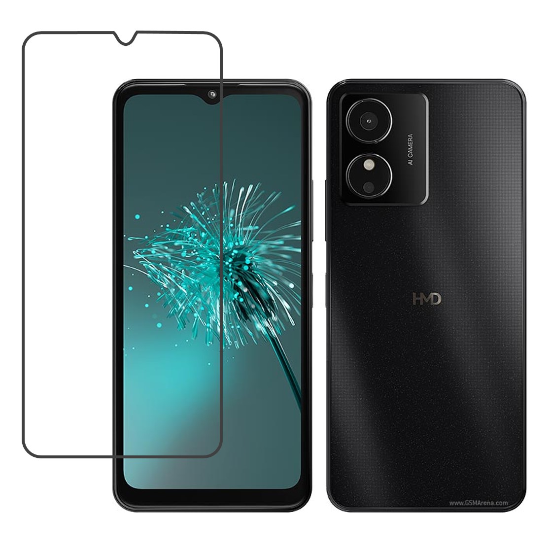 HMD Arc Compatible With Mobile Front Screen Protector  (Flexible Screen Protector)