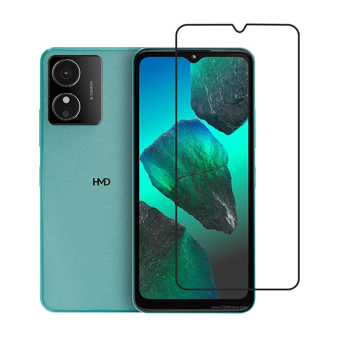 HMD Key Compatible With Mobile Front Screen Protector  (Flexible Screen Protector)