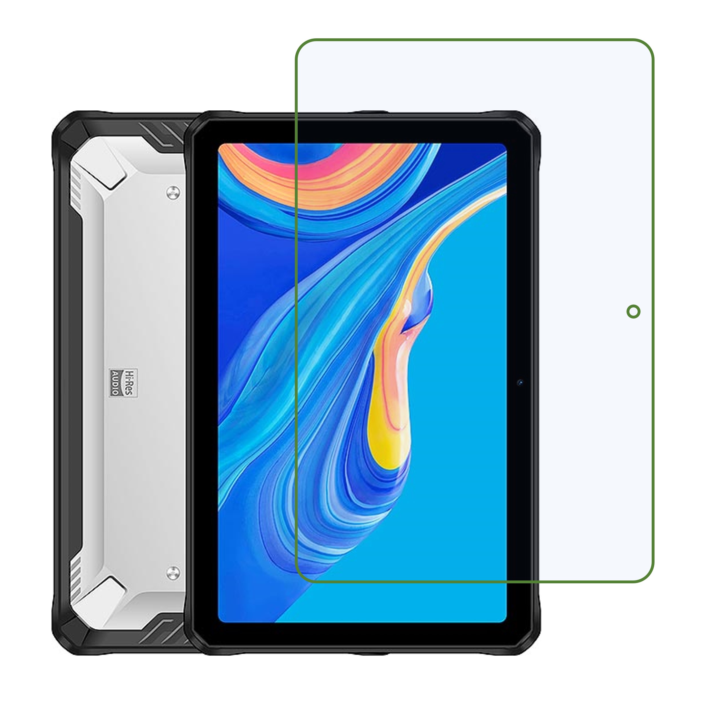 Doogee R10 Tablet Screen Protector 9H Protective Compatible Flexible