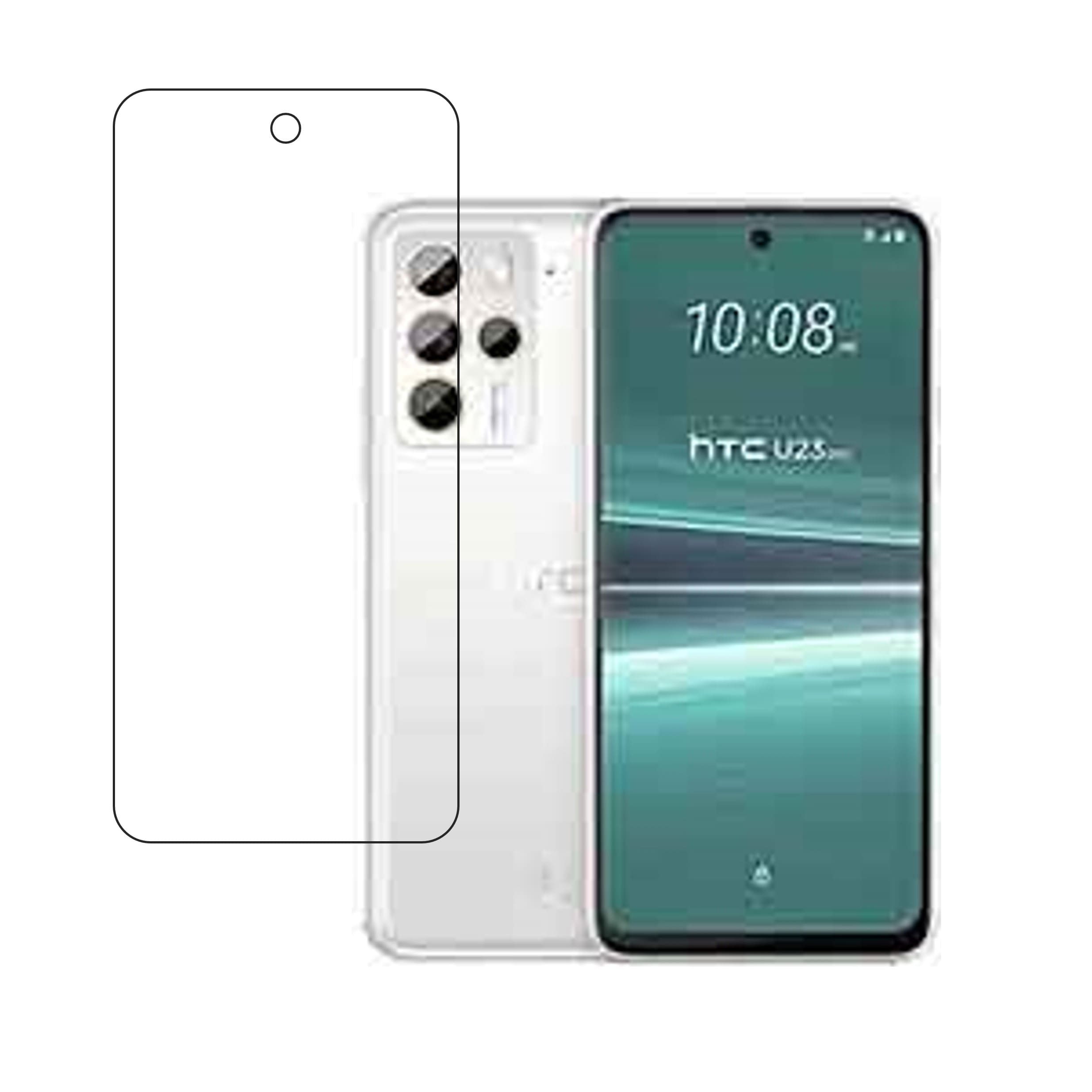 HTC U23 Pro Compatible With Mobile Front Screen Protector  (Flexible Screen Protector)
