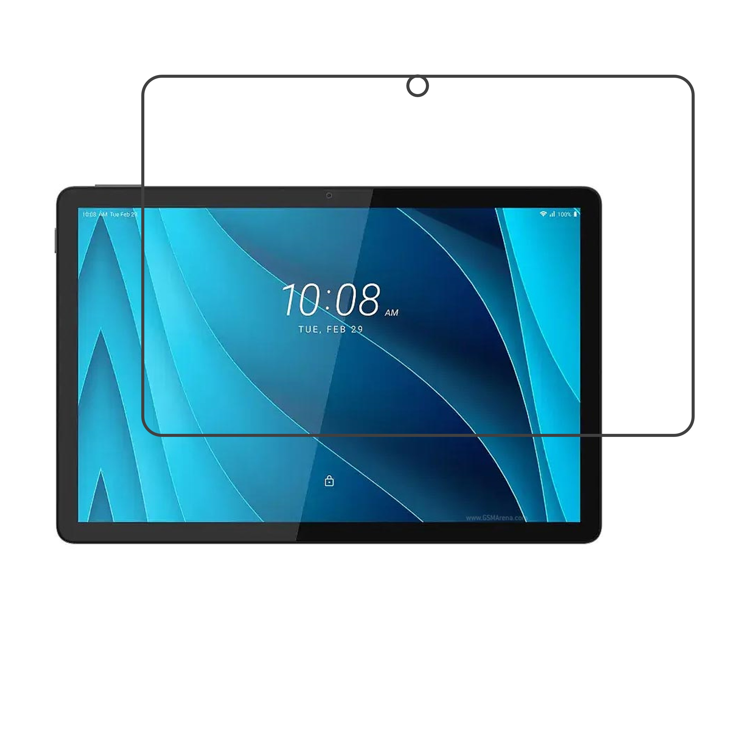HTC A101 Plus Tablet Screen Protector 9H Protective Compatible Flexible