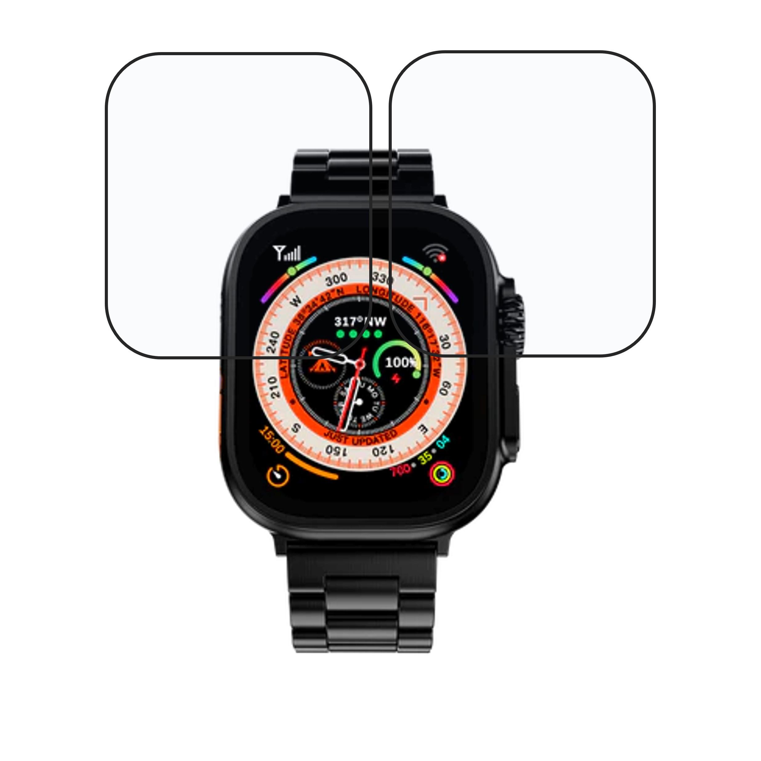 Fire Boltt Oracle Smartwatch Screen Protector 9H Protective Compatible Flexible