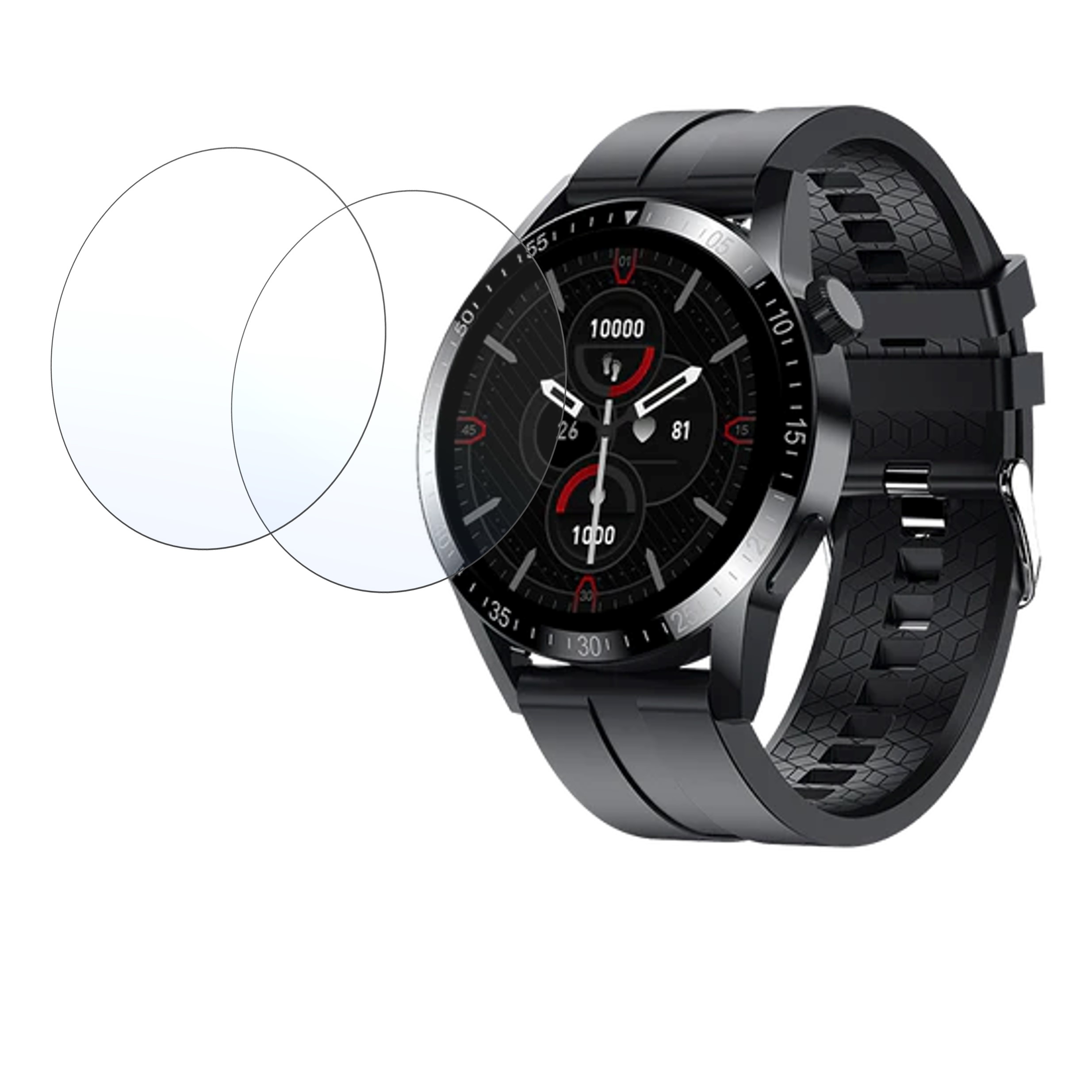 Fire Boltt Talk ultra Smartwatch Screen Protector 9H Protective Compatible Flexible