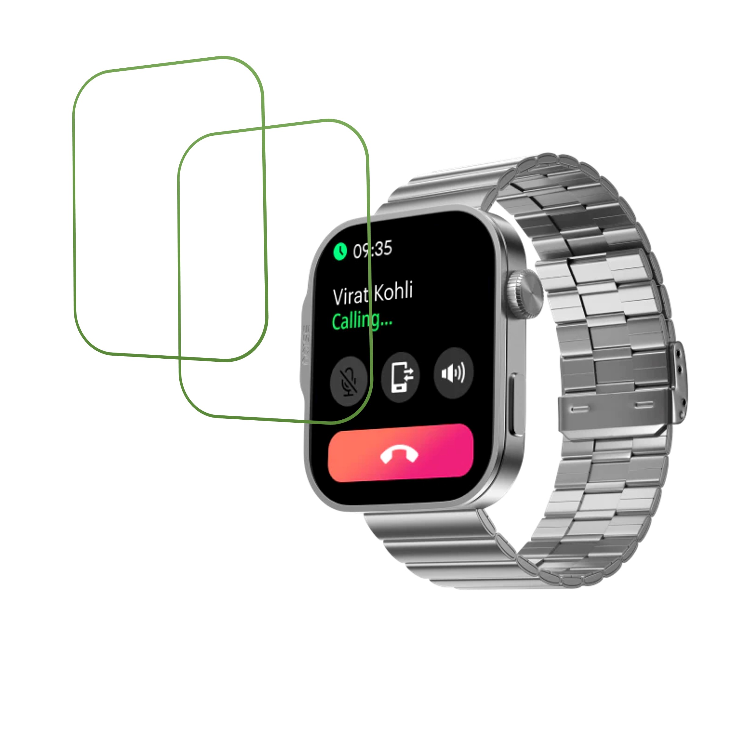 Noise ColorFit Caliber 3 Plus Smartwatch Screen Protector 9H Protective Compatible Flexible