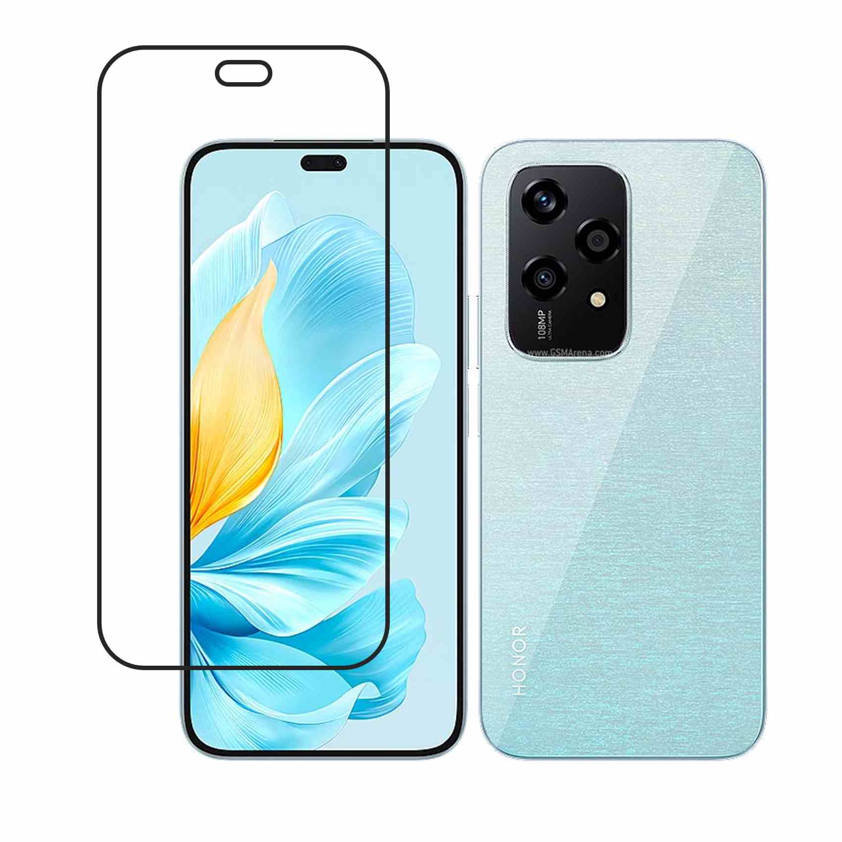 Honor 200 Lite Compatible With Mobile Front Screen Protector  (Flexible Screen Protector)
