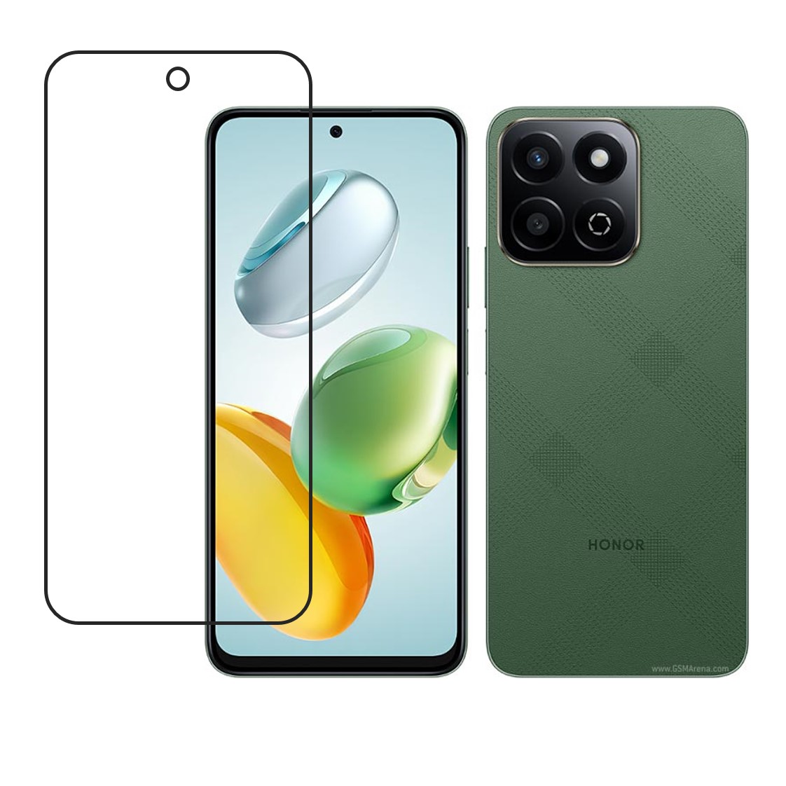 Honor 200 Smart Compatible With Mobile Front Screen Protector  (Flexible Screen Protector)