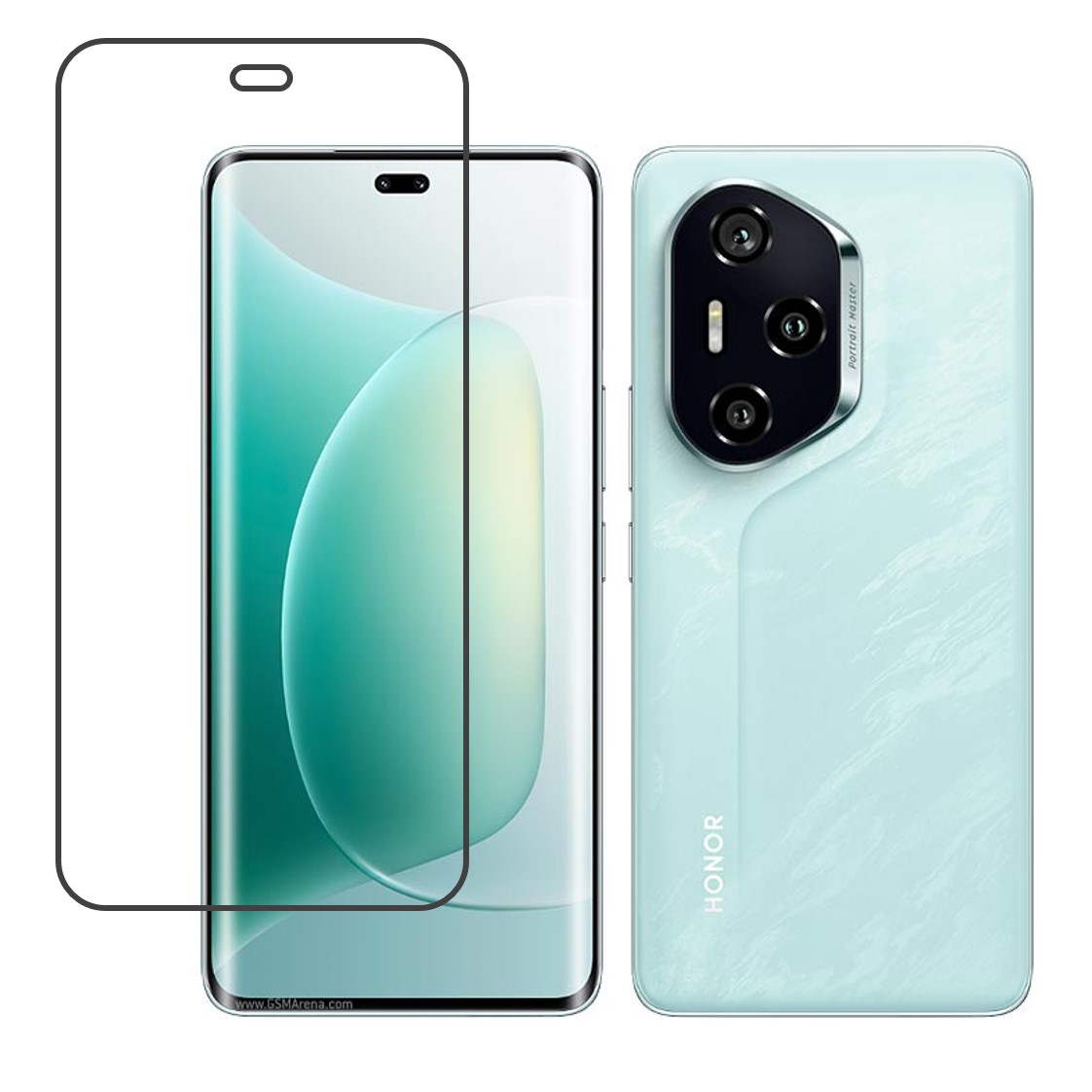 Honor 300 Pro Compatible With Mobile Front Screen Protector  (Flexible Screen Protector)