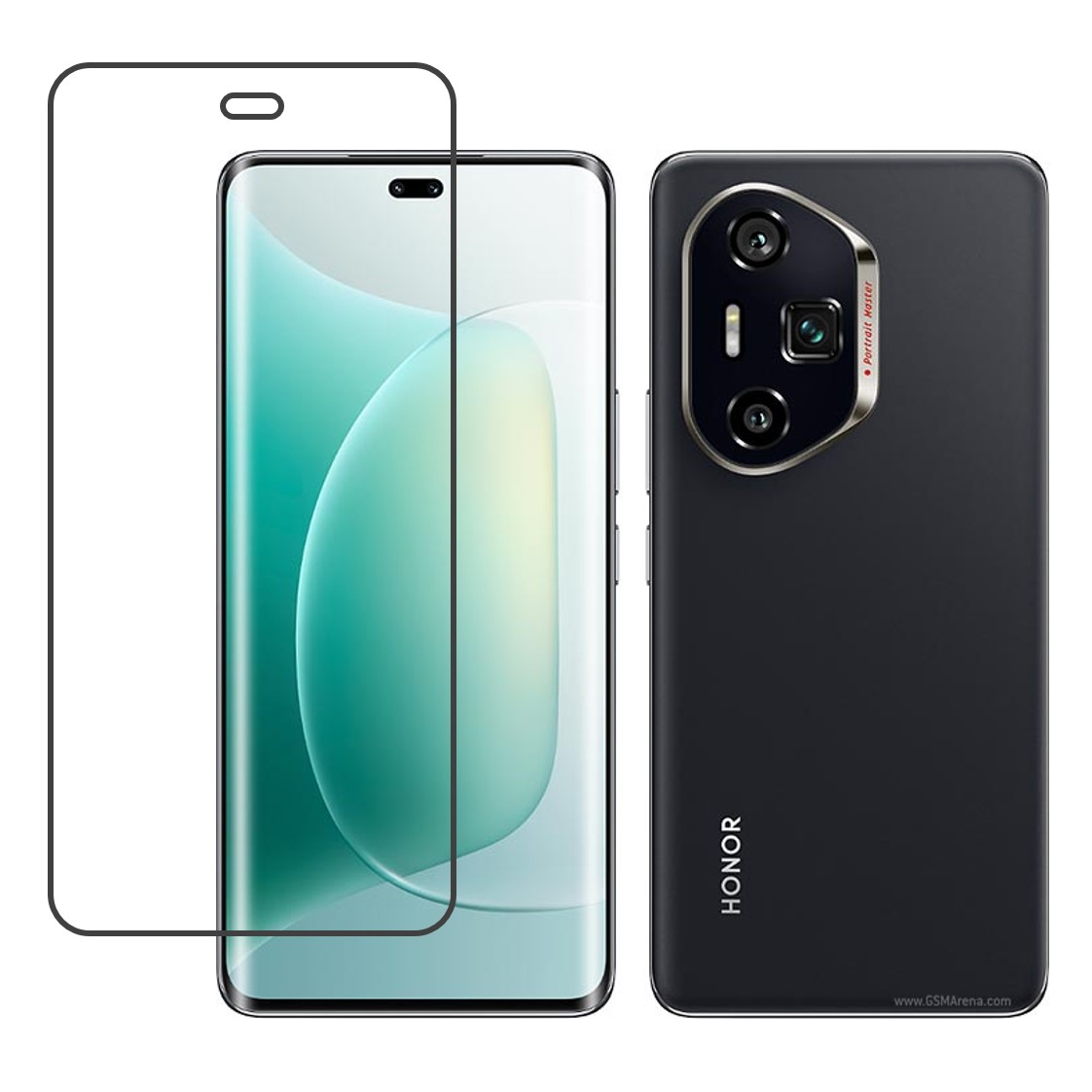 Honor 300 Ultra Compatible With Mobile Front Screen Protector  (Flexible Screen Protector)