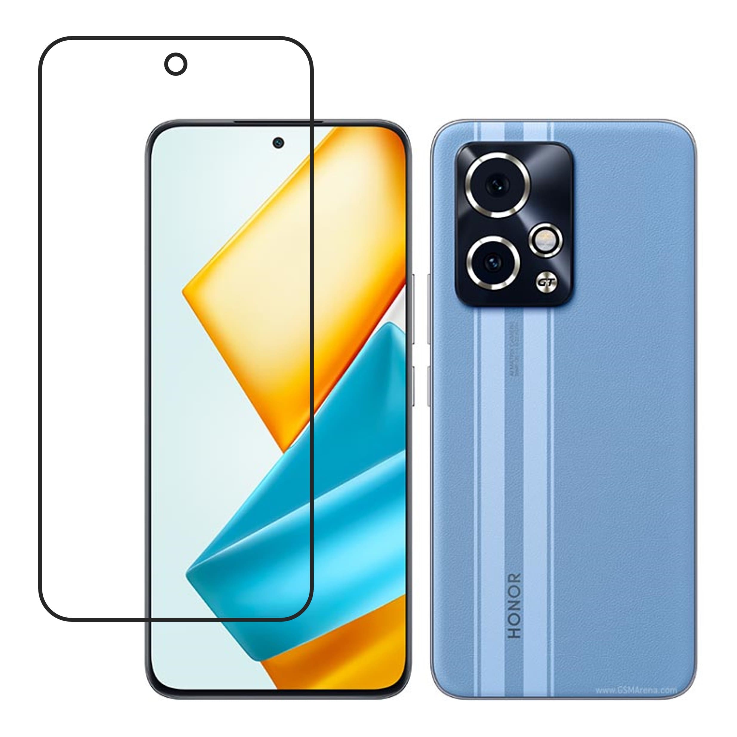 Honor 90 GT Compatible With Mobile Front Screen Protector  (Flexible Screen Protector)