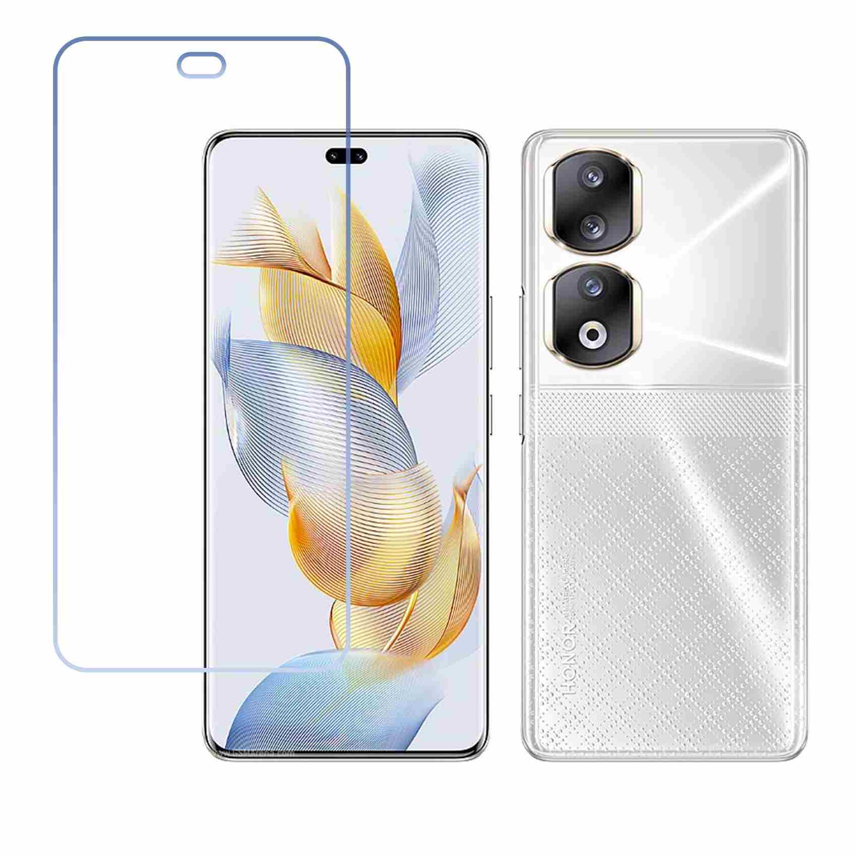 Honor 90 Pro Compatible With Mobile Front Screen Protector  (Flexible Screen Protector)