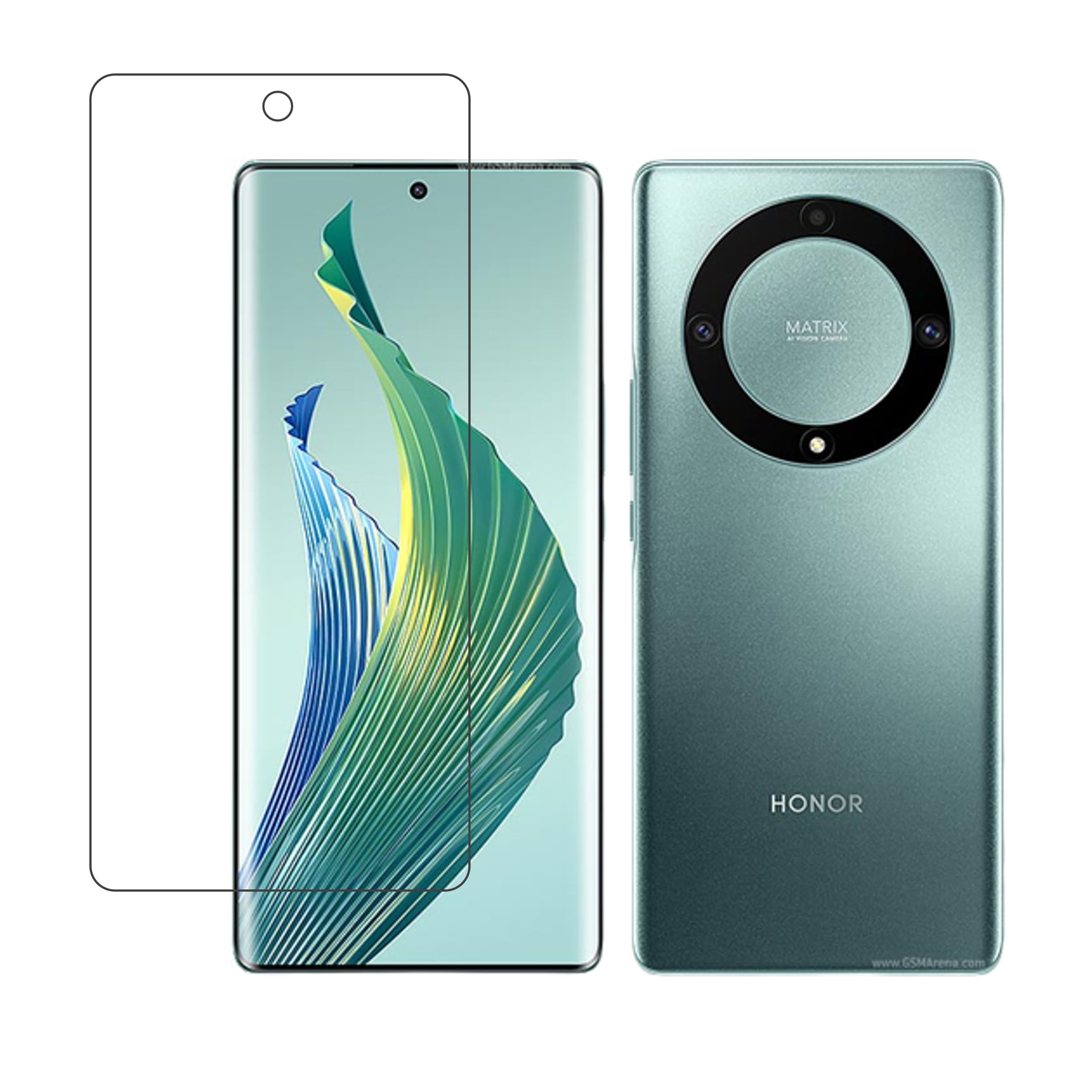 Honor Magic5 Lite Compatible With Mobile Front Screen Protector  (Flexible Screen Protector)