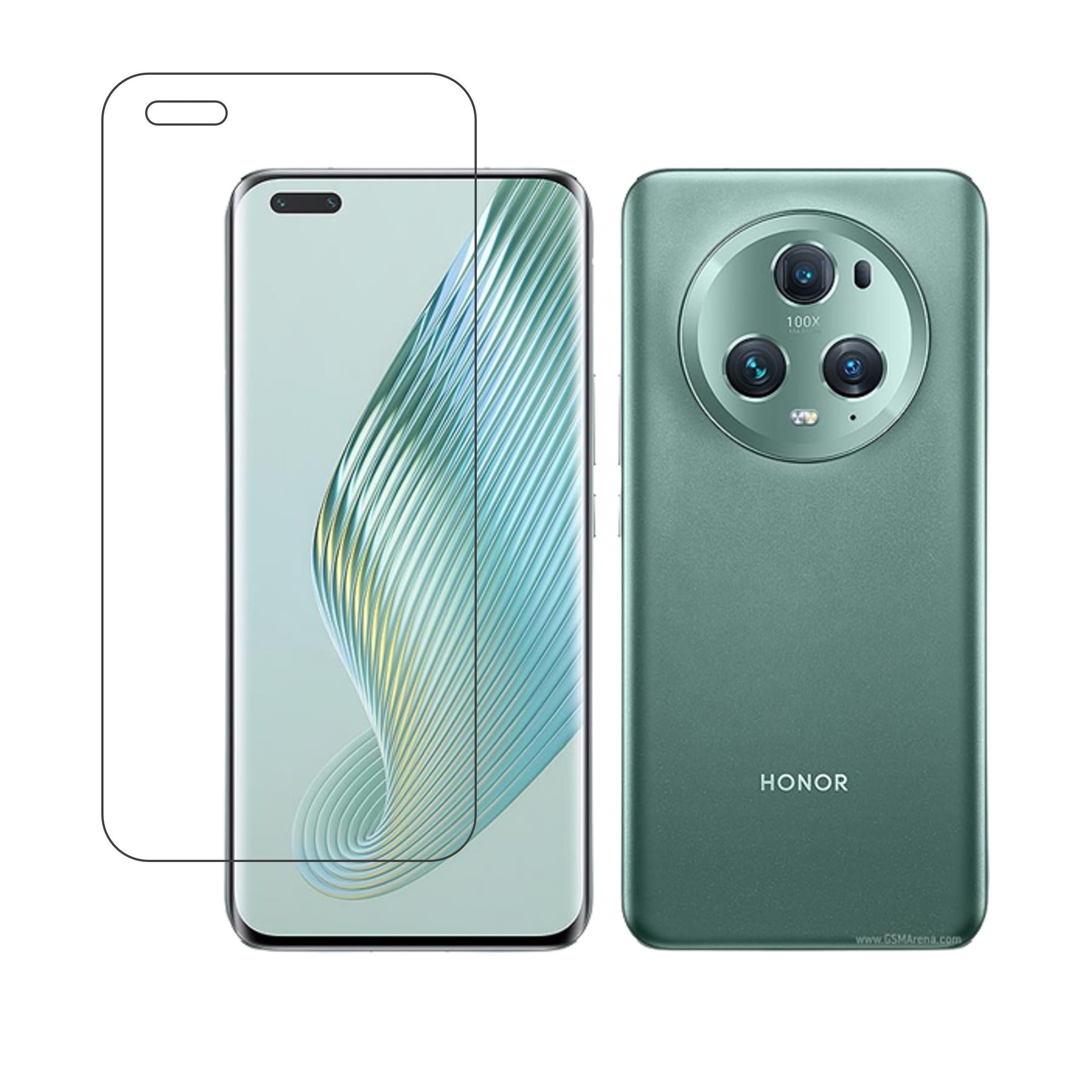 Honor Magic5 Pro Compatible With Mobile Front Screen Protector  (Flexible Screen Protector)