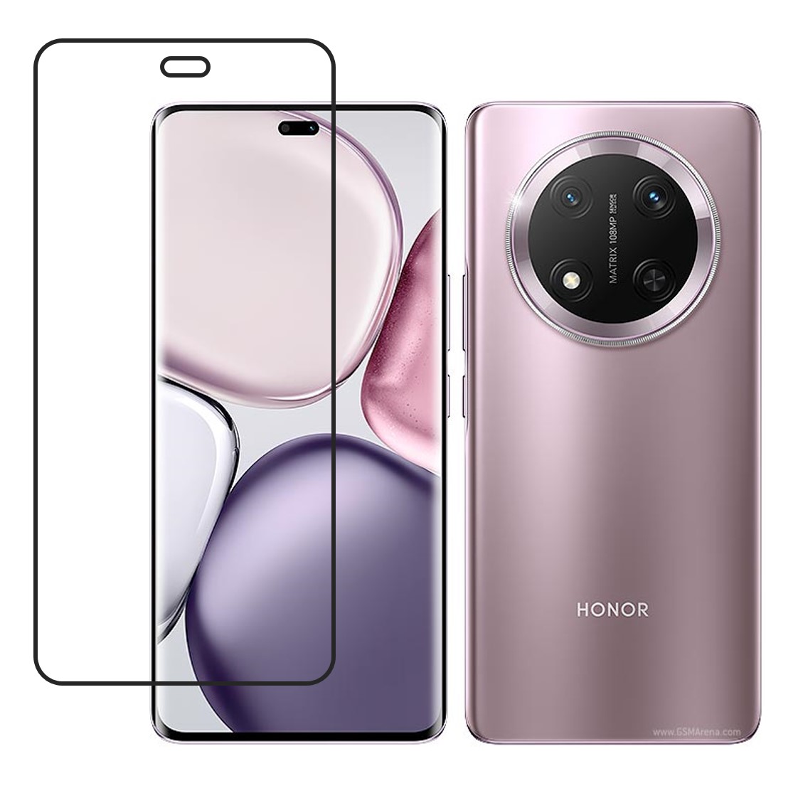 Honor Magic7 Lite Compatible With Mobile Front Screen Protector  (Flexible Screen Protector)