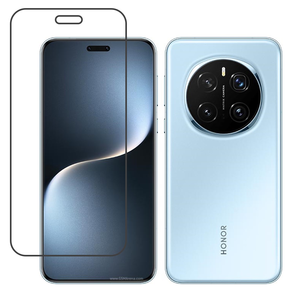 Honor Magic7 Pro Compatible With Mobile Front Screen Protector  (Flexible Screen Protector)