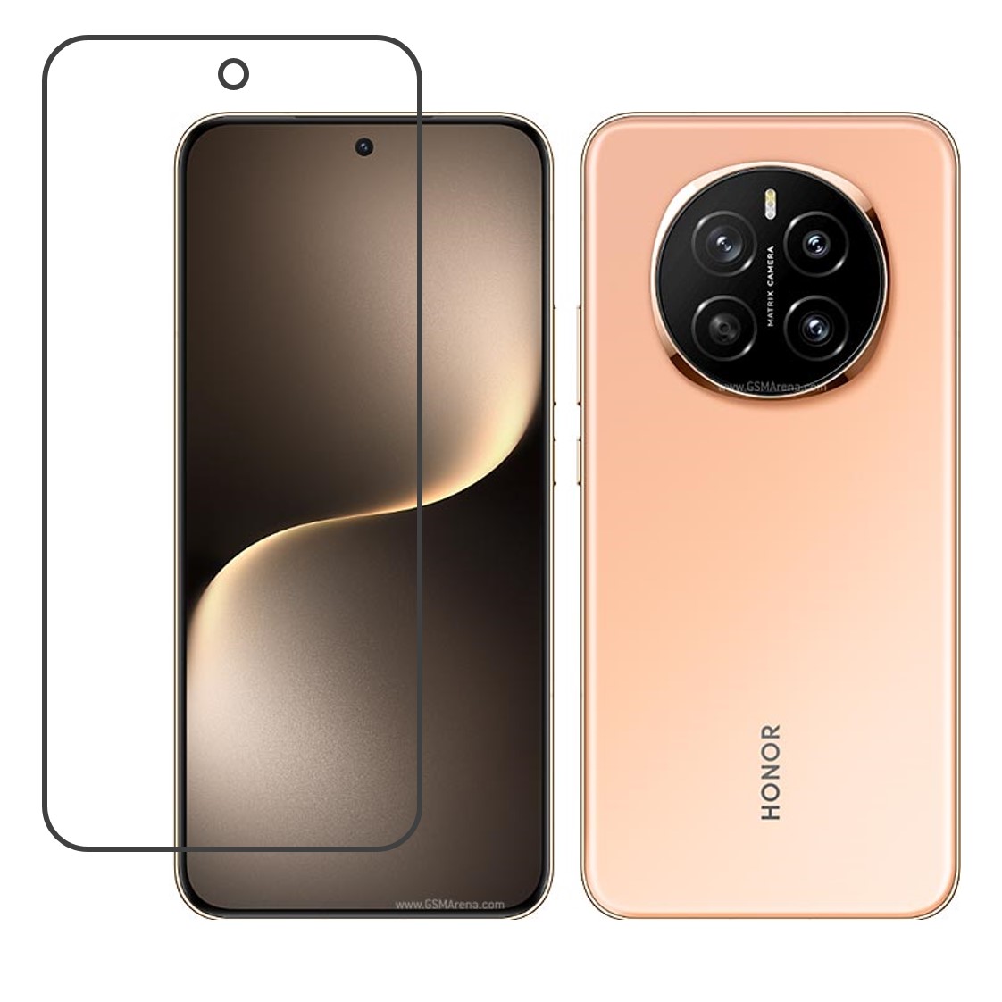 Honor Magic7 Compatible With Mobile Front Screen Protector  (Flexible Screen Protector)