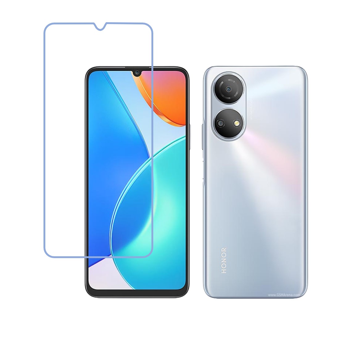 Honor Play 30 Plus Compatible With Mobile Front Screen Protector  (Flexible Screen Protector)