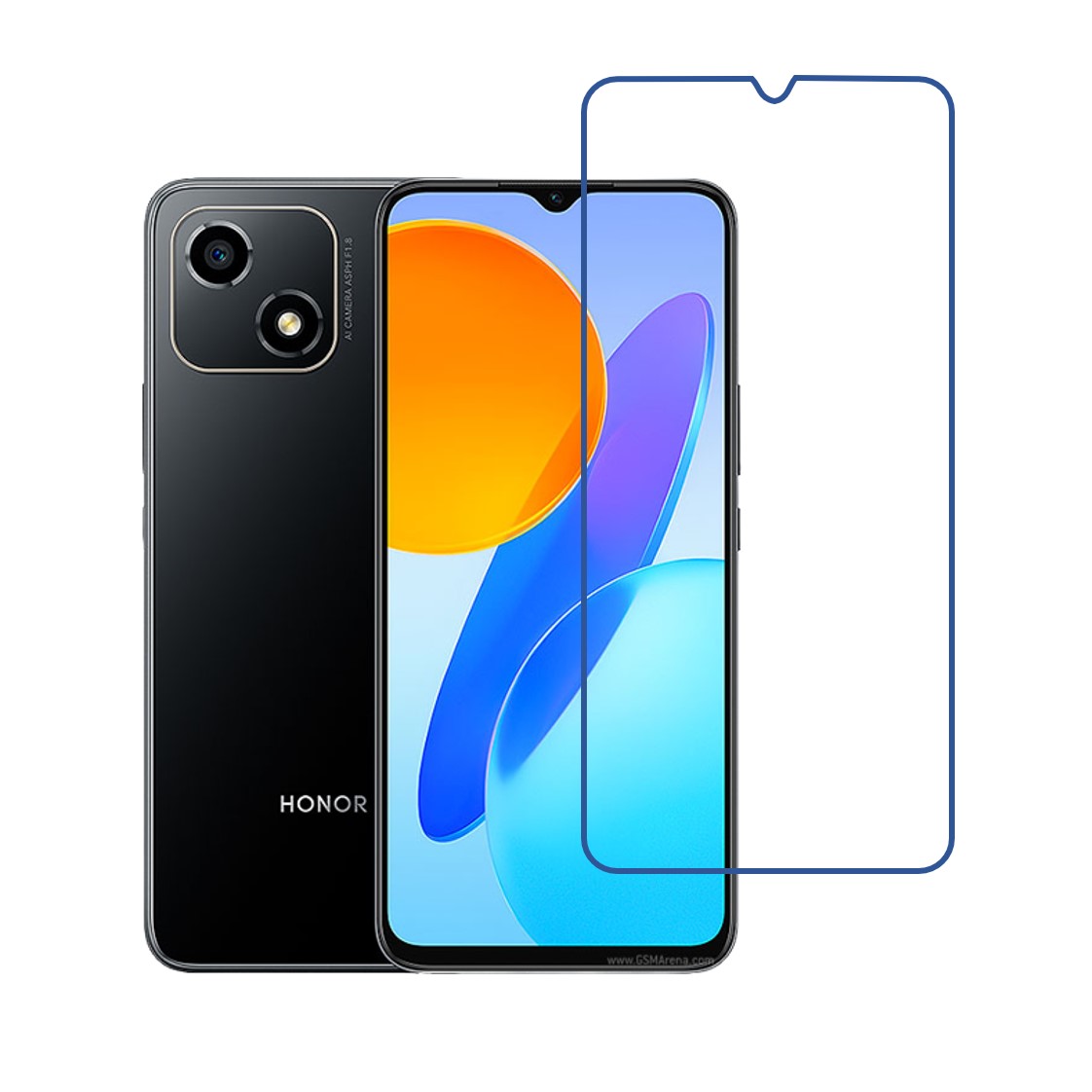 Honor Play 30 Compatible With Mobile Front Screen Protector  (Flexible Screen Protector)
