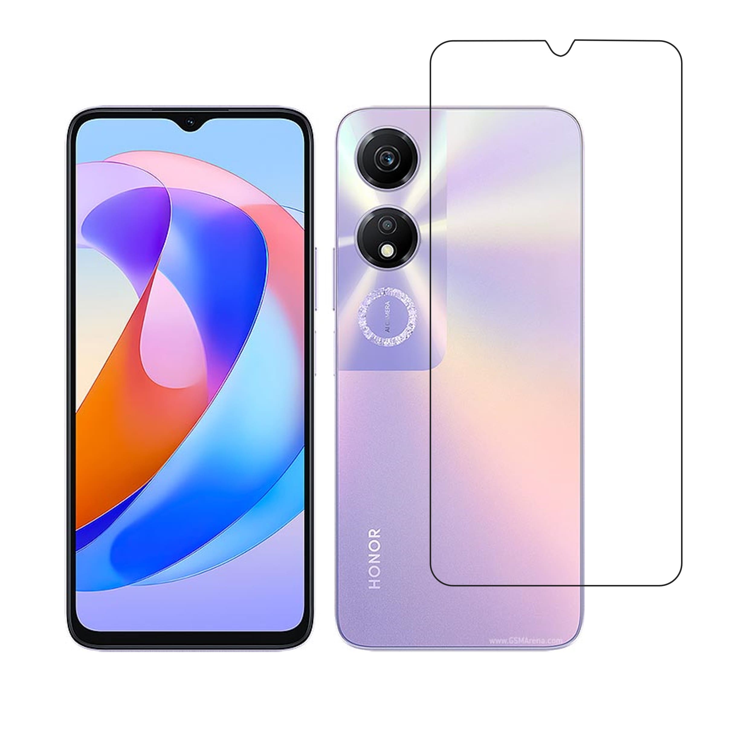 Honor Play 40 Compatible With Mobile Front Screen Protector  (Flexible Screen Protector)