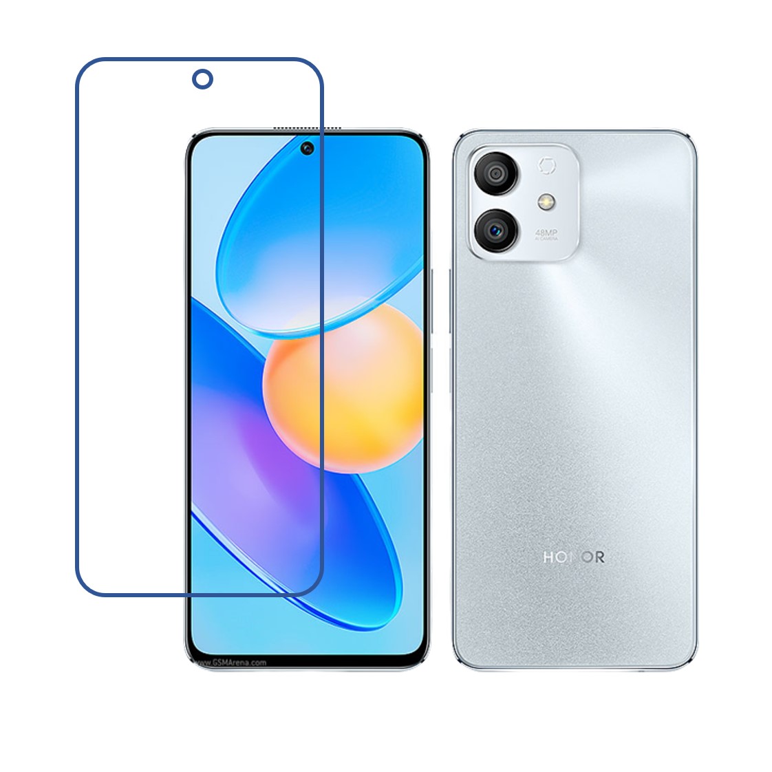 Honor Play6 T Pro Compatible With Mobile Front Screen Protector  (Flexible Screen Protector)