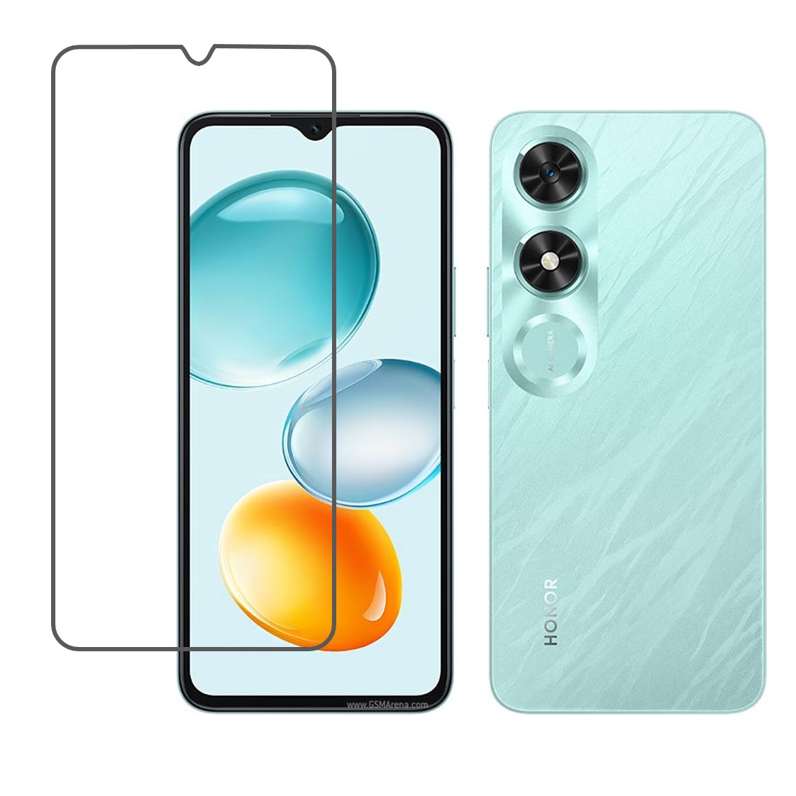 Honor Play9 C Compatible With Mobile Front Screen Protector  (Flexible Screen Protector)