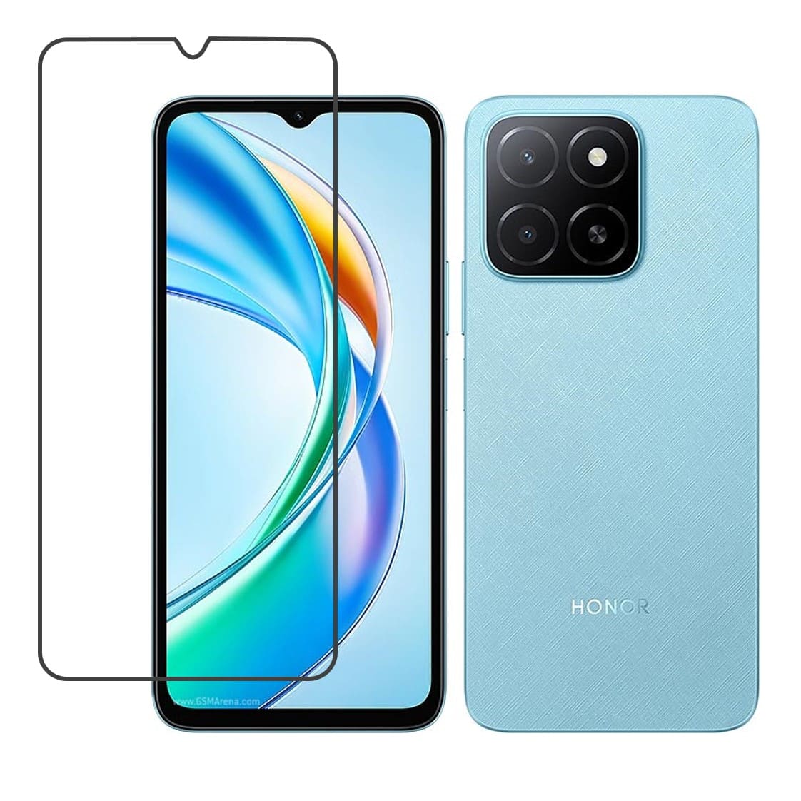 Honor X5b Plus Compatible With Mobile Front Screen Protector  (Flexible Screen Protector)