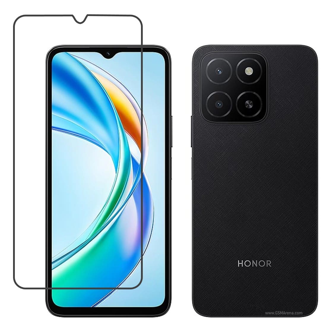 Honor X5b Compatible With Mobile Front Screen Protector  (Flexible Screen Protector)