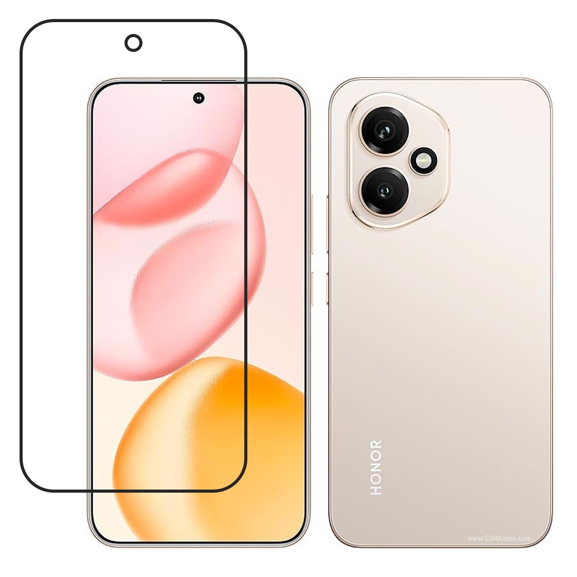 Honor 400 Compatible With Mobile Front Screen Protector (Flexible Screen Protector)
