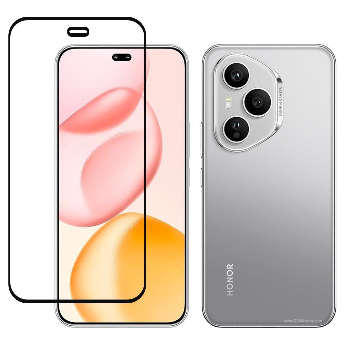 Honor 400 Pro Compatible With Mobile Front Screen Protector (Flexible Screen Protector)