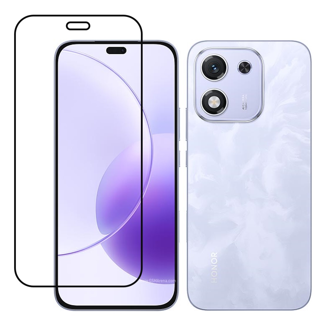 Honor X70i Compatible With Mobile Front Screen Protector (Flexible Screen Protector)