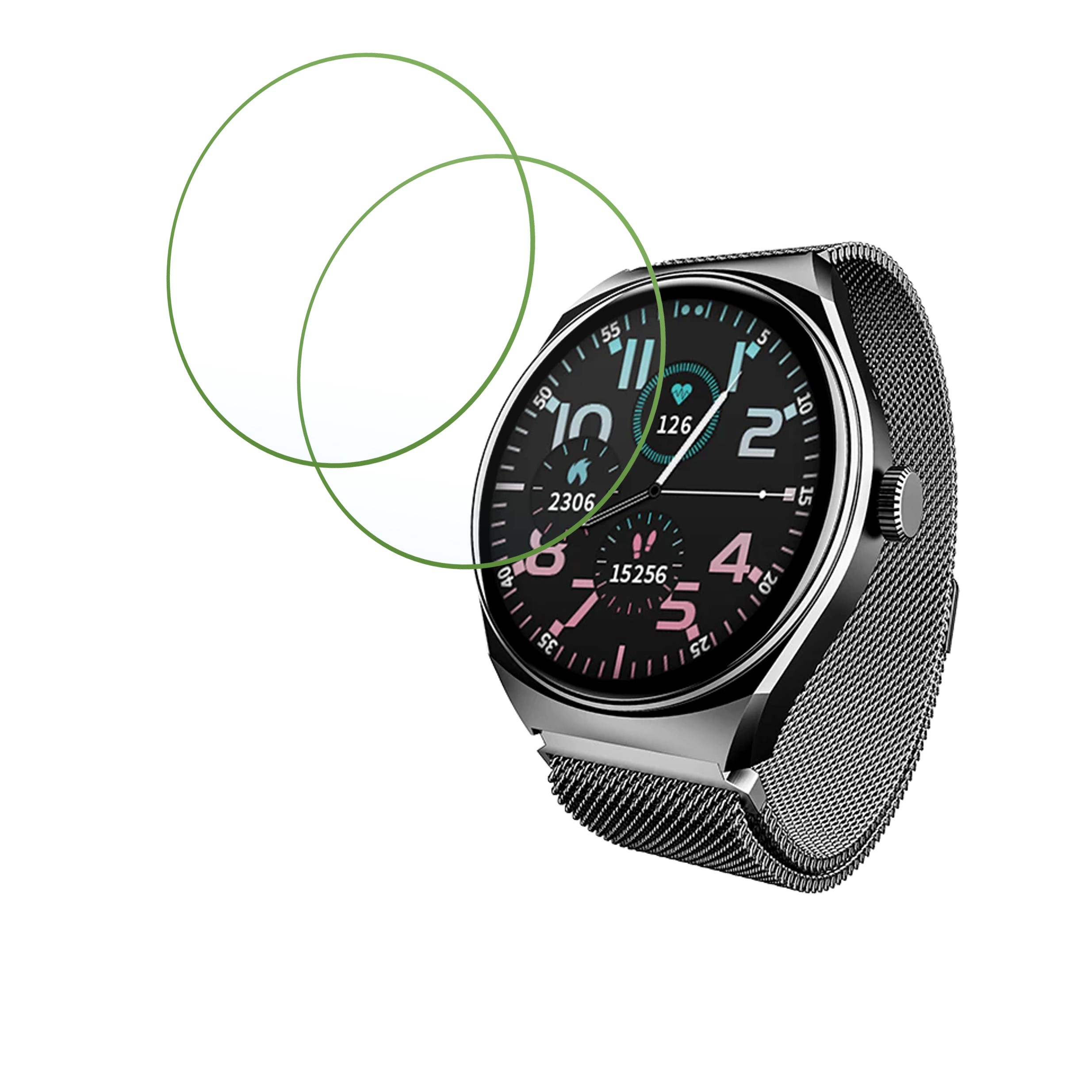 boAt Lunar Seek Smartwatch Screen Protector 9H Protective Compatible Flexible