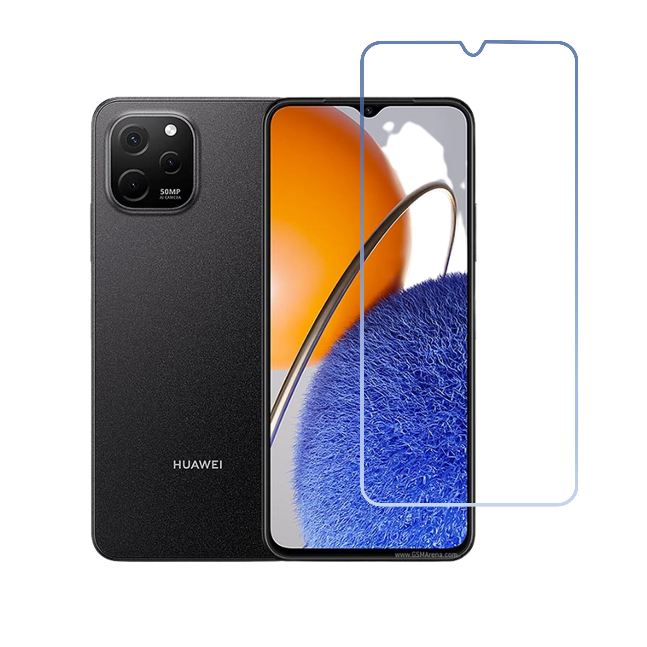 Huawei Enjoy 50z Compatible With Mobile Front Screen Protector  (Flexible Screen Protector)